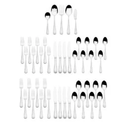 Shell 45 Piece Flatware Set, Service For 8 -Tableware Shop shell 45 piece flatware set service for 8 5305165 6