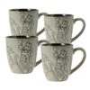 Song Bird Set Of 4 Mugs -Tableware Shop song bird set of 4 mugs K45106338 1