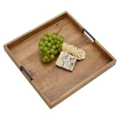 Square Lazy Susan Serving Tray -Tableware Shop square lazy susan serving tray 5261665 2