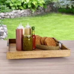 Square Lazy Susan Serving Tray -Tableware Shop square lazy susan serving tray 5261665 5