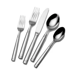 Stephanie Forged 42 Piece Flatware Set, Service For 8