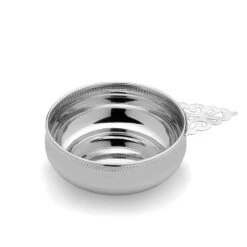 Sterling Beaded Porringer