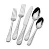 MIKASA Swirl 20 Piece Flatware Set, Service For 4 -Tableware Shop swirl 20 piece flatware set service for 4 5118046 1