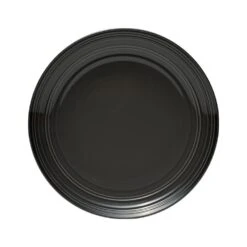 MIKASA Swirl Black Coupe With Graphite Ombre Accent 16 Piece Dinnerware Set, Service For 4 -Tableware Shop swirl coupe graphite 16 piece dinnerware set service for 4 5264301 4