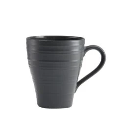 MIKASA Swirl Graphite Square 16 Piece Dinnerware Set, Service For 4 -Tableware Shop swirl graphite square 16 piece dinnerware set service for 4 5138520 6