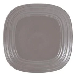 MIKASA Swirl Mocha Square 4 Piece Place Setting -Tableware Shop swirl mocha square 4 piece place setting 5163537 3