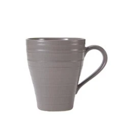 MIKASA Swirl Mocha Square 4 Piece Place Setting -Tableware Shop swirl mocha square 4 piece place setting 5163537 6