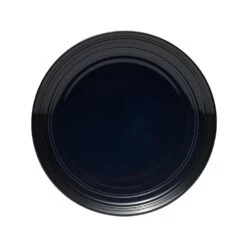 MIKASA Swirl Black Coupe With Cobalt Ombre Accent 16 Piece Dinnerware Set, Service For 4 -Tableware Shop swirl ombre cobalt coupe 16 piece dinnerware set service for 4 5264484 4