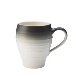 MIKASA Swirl Ombre Graphite 16 Piece Dinnerware Set, Service For 4 -Tableware Shop swirl ombre graphite 16 piece dinnerware set service for 4 5138527 6