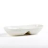 MIKASA Swirl White Divided Serving Dish -Tableware Shop swirl white divided serving dish DJ100 345 1
