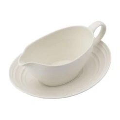 MIKASA Swirl White Gravy Boat -Tableware Shop swirl white gravy boat DJ100 242 3