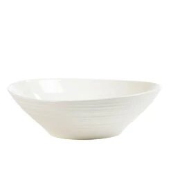 MIKASA Swirl White Pasta Serve Bowl