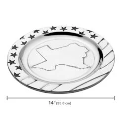 Texas Stars And Stripes Large Round Tray -Tableware Shop texas stars and stripes large round tray 5269303 3