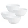MIKASA Trellis White Set Of 4 Soup Cereal Bowls -Tableware Shop trellis white set of 4 soup cereal bowls K45216691 1