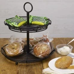 Tulsa Adjustable 3 Tier Serving Stand -Tableware Shop tulsa adjustable 3 tier serving stand 5282085 3
