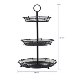 Tulsa Adjustable 3 Tier Serving Stand -Tableware Shop tulsa adjustable 3 tier serving stand 5282085 6
