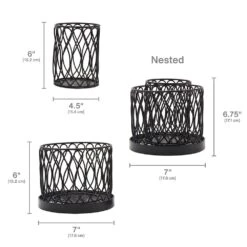 Twist Loop Rotating 2 Tier Utensil Holder -Tableware Shop twist loop rotating 2 tier utensil holder 5289429 8