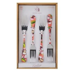 Vintage Botanical Set Of 4 Dinner Forks -Tableware Shop vintage botanical set of 4 dinner forks 5279081 4