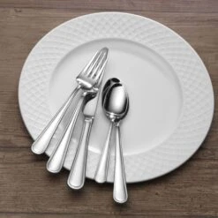 MIKASA Virtuoso 65 Piece Flatware Set, Service For 12 -Tableware Shop virtuoso 65 piece flatware set service for 12 5286115 2