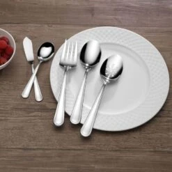 MIKASA Virtuoso 65 Piece Flatware Set, Service For 12 -Tableware Shop virtuoso 65 piece flatware set service for 12 5286115 3