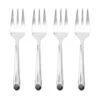 Wave Set Of 4 Appetizer Forks -Tableware Shop wave set of 4 cocktail forks 5070875 1