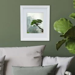 White 11 X 14 Gallery Frame, Matted To 8 X 10 -Tableware Shop white 11 x 14 gallery frame matted 8 x 10 5278445 3