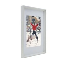 White 16 X 20 Gallery Frame, Matted To 11 X 14 -Tableware Shop white 16 x 20 gallery frame matted 11 x 14 5265642 4