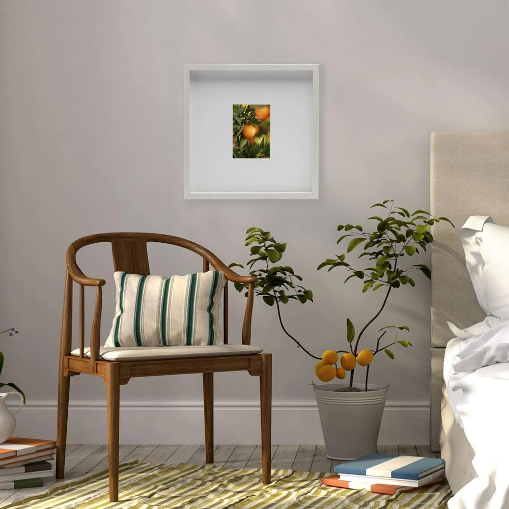 MIKASA White 15 X 15 Gallery Square Frame, Matted To 5 X 7 4 MIKASA White 15 X 15 Gallery Square Frame, Matted To 5 X 7 - Image 2