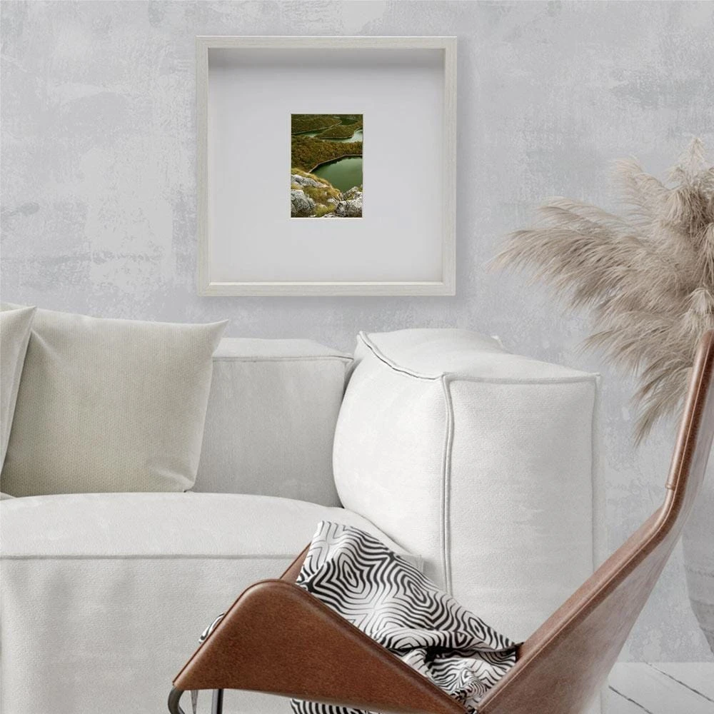 MIKASA White 15 X 15 Gallery Square Frame, Matted To 5 X 7 5 MIKASA White 15 X 15 Gallery Square Frame, Matted To 5 X 7 - Image 3