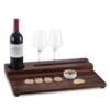 Wine And Charcuterie Wood Serve Tray -Tableware Shop wine and charcuterie wood serve tray 5304339 1