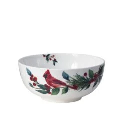 MIKASA Winter Cardinal Set Of 4 Soup Cereal Bowls -Tableware Shop winter cardinal set of 4 soup cereal bowls K45272165 2