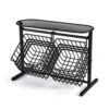 Wrapped Band 2 Tier Storage Basket -Tableware Shop wrapped band 2 tier storage basket 5293508 1