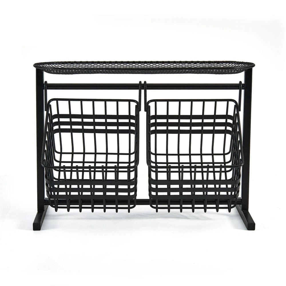 Wrapped Band 2 Tier Storage Basket 8 Wrapped Band 2 Tier Storage Basket - Image 6