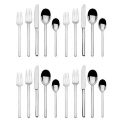 MIKASA Zena 20 Piece Flatware Set, Service For 4 -Tableware Shop zena 20 piece flatware set service for 4 5246695 4