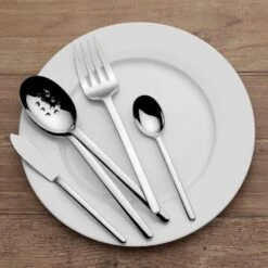 MIKASA Zena 45 Piece Flatware Set, Service For 8 -Tableware Shop zena 45 piece flatware set service for 8 5246697 3